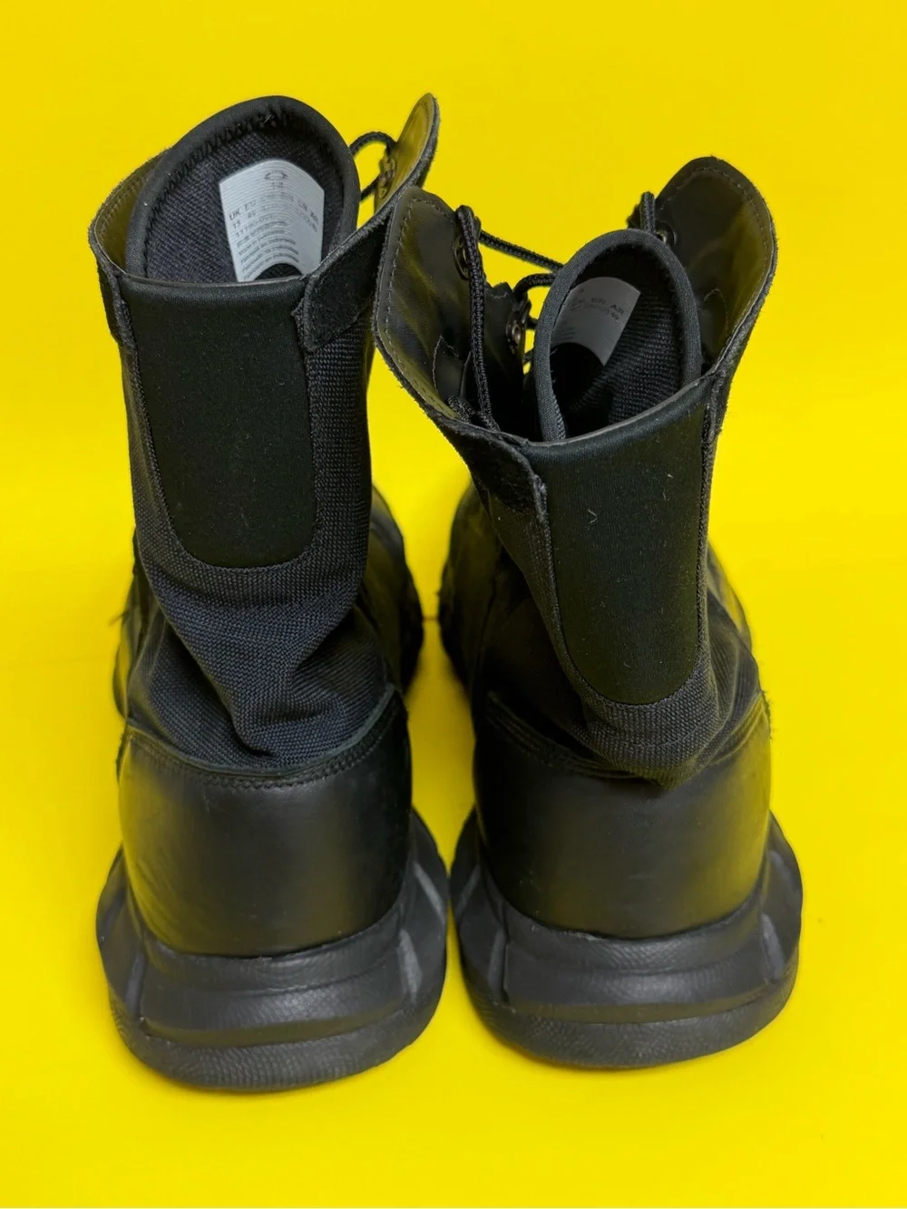 OAKLEY SI Light Patrol Tactical Boots Blackout 11190-02E - Men's US 14 - EXC